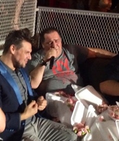 Στον Πάνο Κιάμο διασκέδασε ο Βασίλης Καρράς