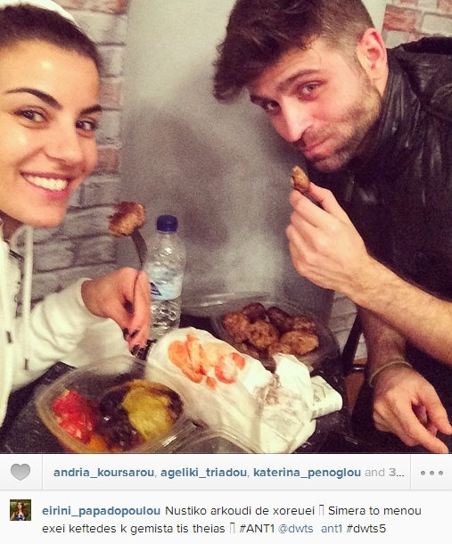 DWTS: Κάνουν πρόβες και τρώνε… κεφτέδες και γεμιστά!