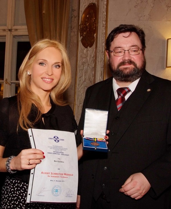 Μαρί Κυριακού: Διεθνής βράβευση για το έργο της