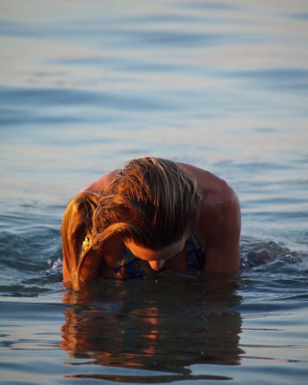 Ντορέττα Παπαδημητρίου: Ξεκίνησε τις βουτιές της 