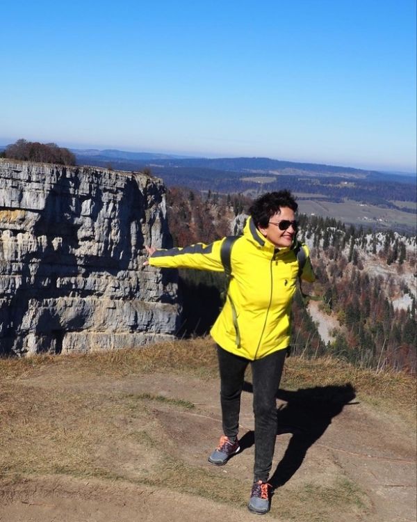 Άλκηστις Πρωτοψάλτη: Ριψοκίνδυνη πτήση στις Άλπεις