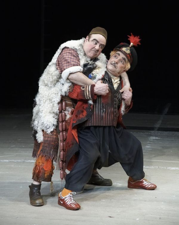 Ο Παύλος Χαικάλης με τους "Ιππείς" στην Επίδαυρο