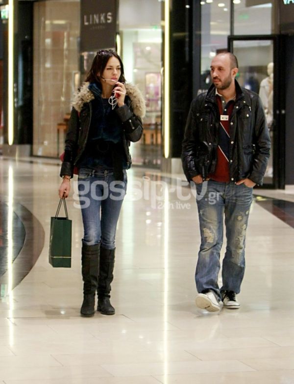 Νικολέττα Καρρά- Φώτος Πιττατζής: Ψώνια και καφεδάκι στο Μαρούσι