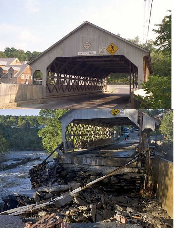 Photostory: Πριν και μετά το πέρασμα του Iren 