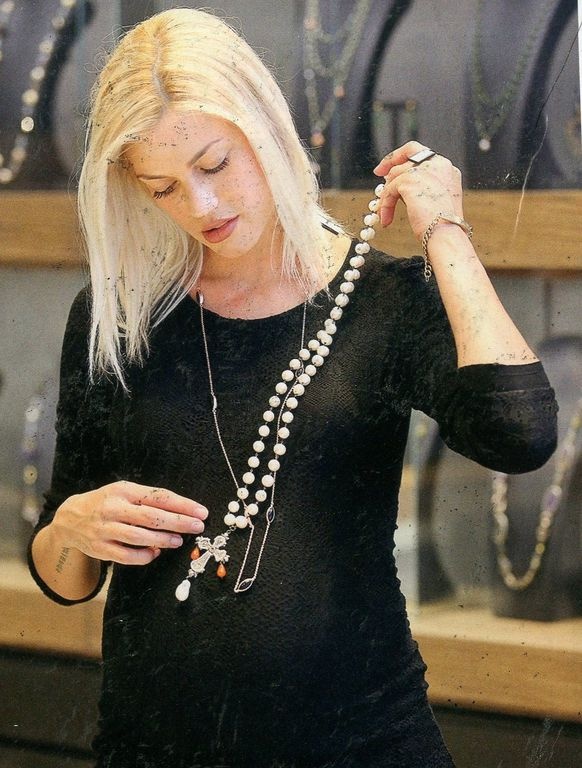 Βάσω Κολιδά: Για ψώνια λίγο πριν γεννήσει