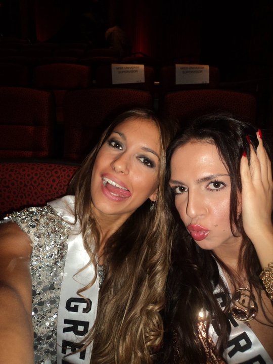 Τo backstage της συμμετοχής της Πρέλεβιτς στα Miss Universe!