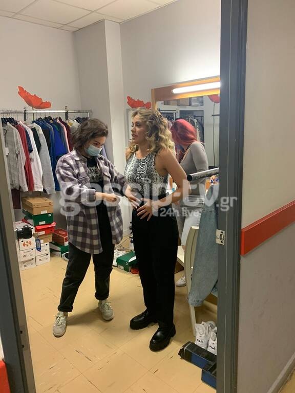 Backstage στην εκπομπή Το Πρωινό