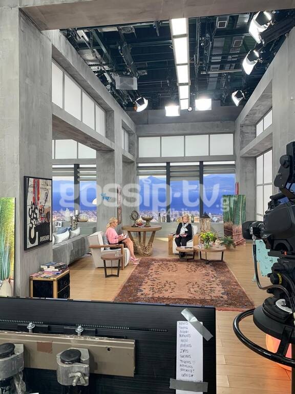 Backstage στην εκπομπή Το Πρωινό