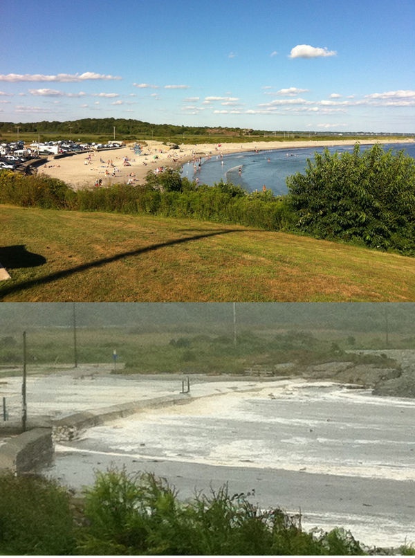 Photostory: Πριν και μετά το πέρασμα του Iren 