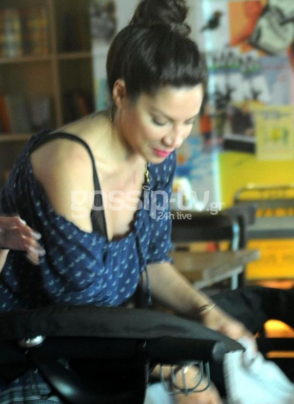 Μαριάντα Πιερίδη: Χωρίς το μωρό της δεν πάει πουθενά! 