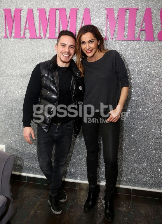 Ο Λευτέρης Πετρούνιας στο Mamma Mia