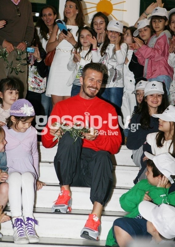 Το πρωινό του David Beckham στο Κολωνάκι! 