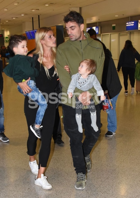 Nomads: Η Όλγα Πηλιάκη επέστρεψε – Συγκινημένη στην αγκαλιά του άντρα της και των παιδιών της