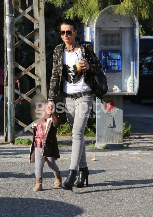 Νίνα Λοτσάρη: Στιγμές με την κόρη της