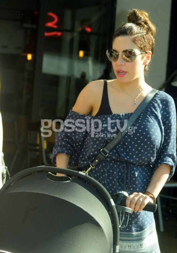 Μαριάντα Πιερίδη: Χωρίς το μωρό της δεν πάει πουθενά! 