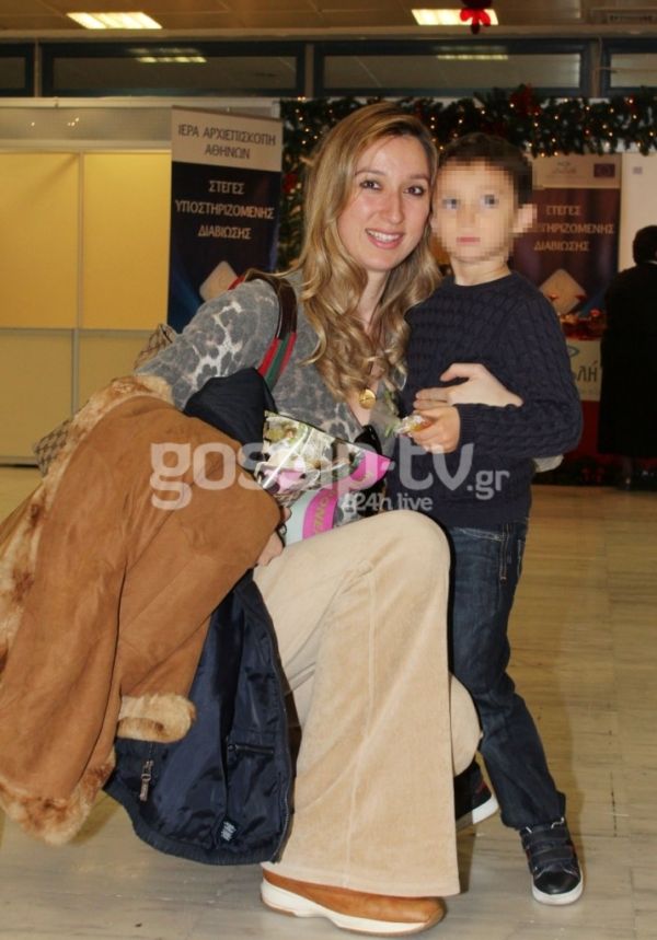 Οι επώνυμοι της σόουμπιζ με τα παιδιά τους σε Χριστουγεννιάτικο λούνα παρκ