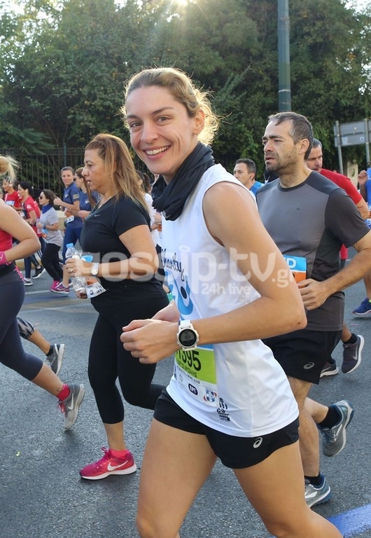 Οι «επώνυμοι» της σόουμπιζ έτρεξαν για καλό σκοπό στον  36ο Αυθεντικό Μαραθώνιο της Αθήνας 