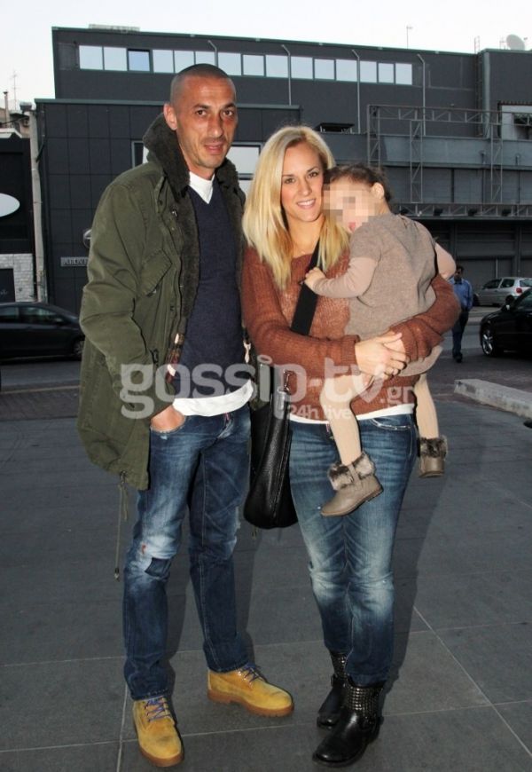 Έλενα Ασημακοπούλου-Μπρούνο Τσιρίλο:Happy family!