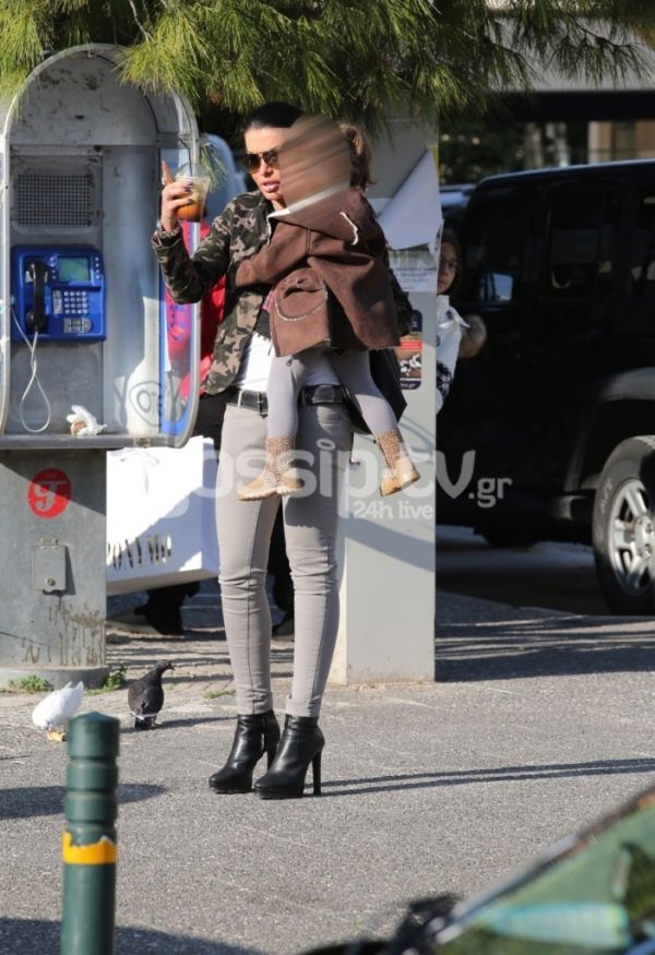 Νίνα Λοτσάρη: Στιγμές με την κόρη της