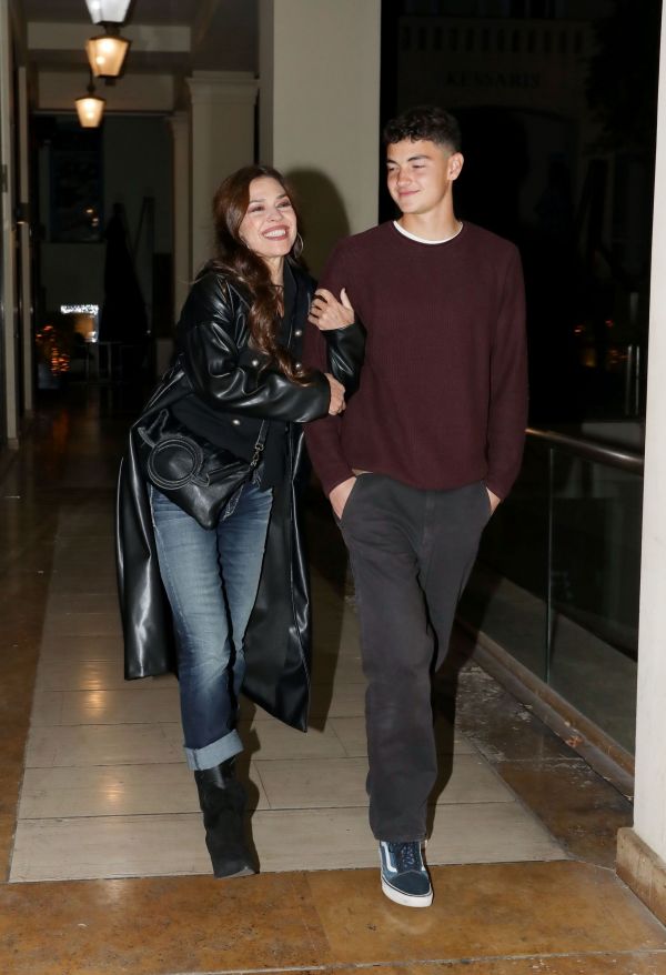 Ναταλία Δραγούμη με τον γιό της Φίλιππο