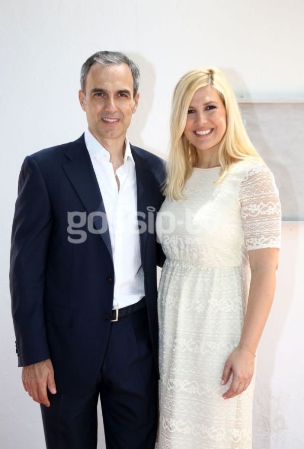 Ράνια Θρασκιά-Ανδρέας Φωτόπουλος: Φωτογραφίες από την βάπτιση του γιου τους