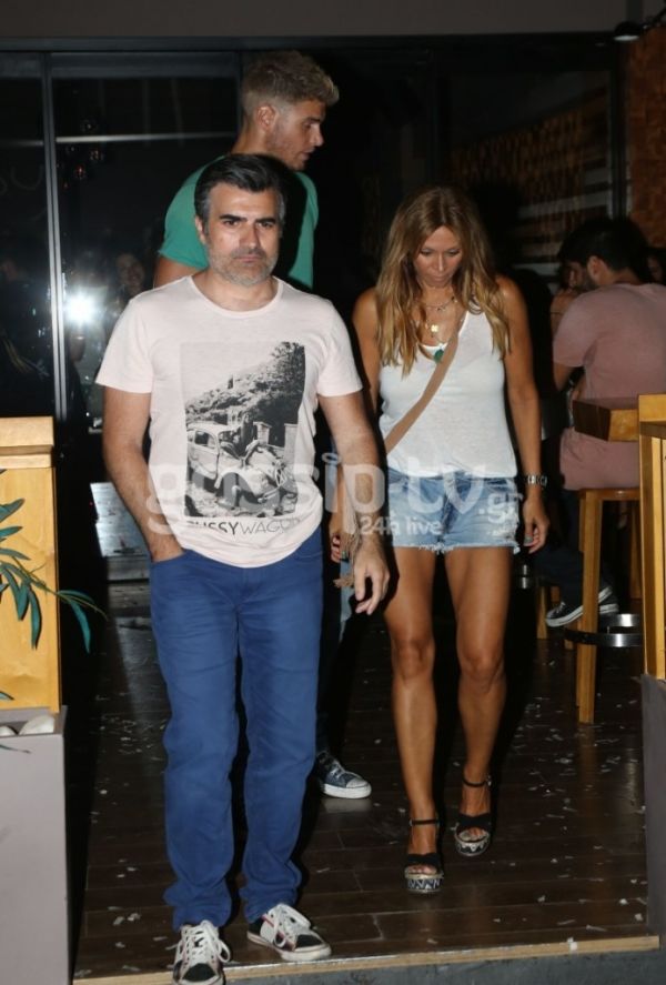 Έλλη Κοκκίνου: Γενέθλια με τον Γιώργο Μπόγρη και φίλους