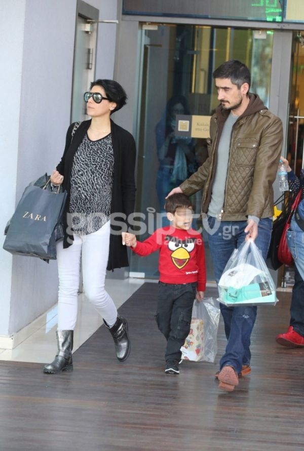 Νίκος Λυμπερόπουλος: Για ψώνια με την οικογένειά του