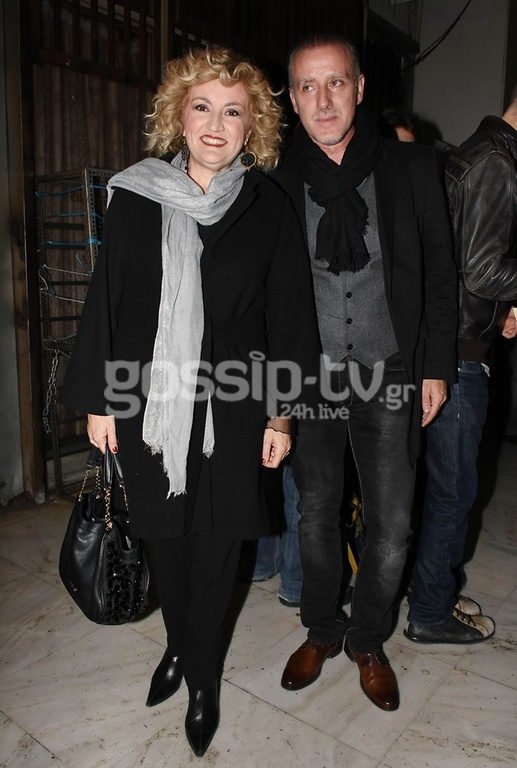 Ελληνίδα πρωταγωνίστρια στο θέατρο με τον σύζυγό της