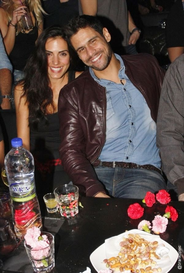 Ο Γιώργος Μαζωνάκης διασκέδασε στον Σαμπάνη