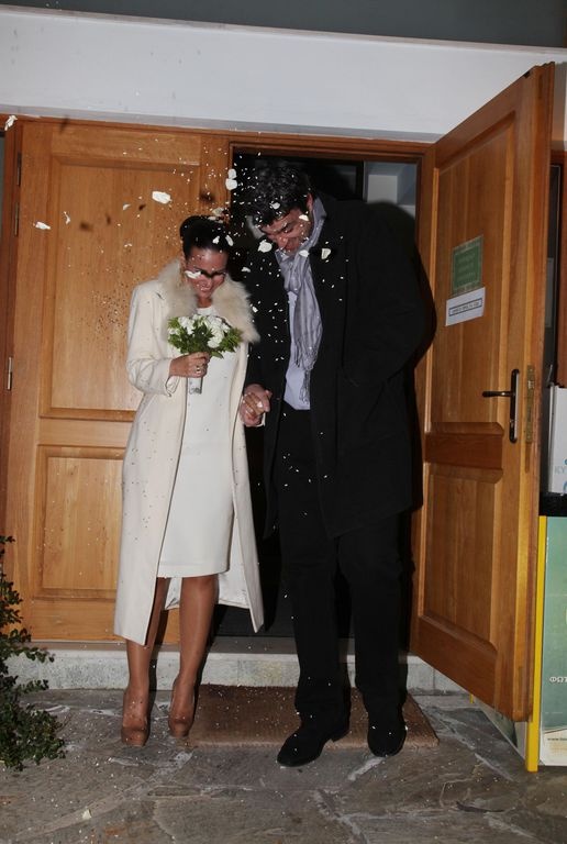 Οι πιο λαμπερές στιγμές του γάμου Οικονόμου-Λαφαζάνη