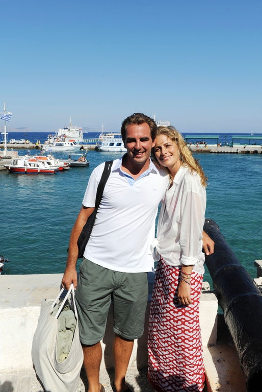 Στιγμιότυπα από τις βόλτες Νικολάου-Τατιάνας και το cocktail party!