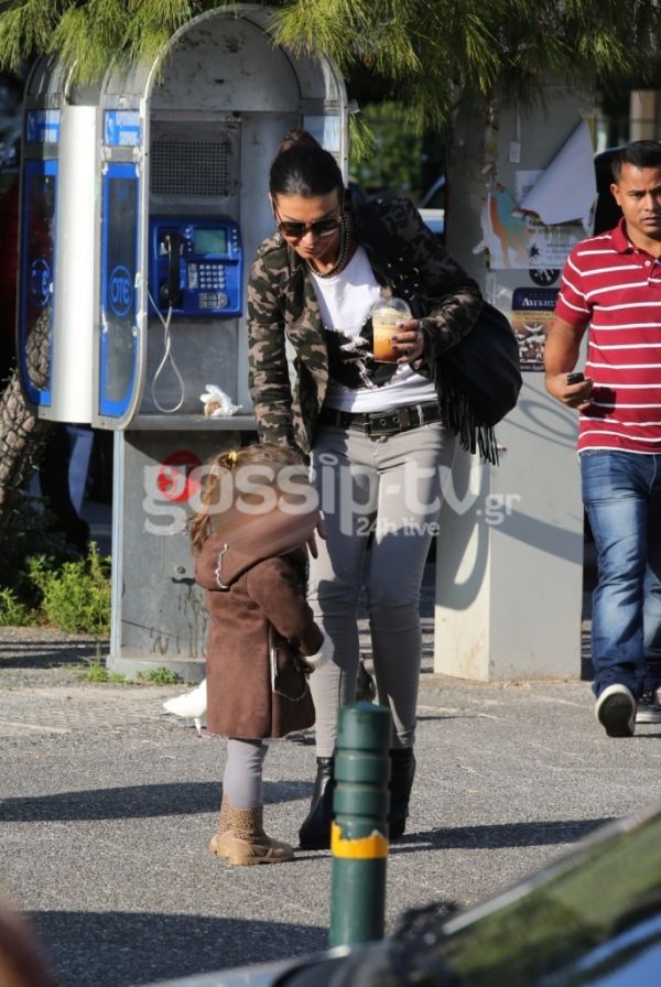 Νίνα Λοτσάρη: Στιγμές με την κόρη της