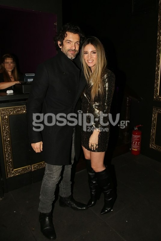 Αθηνά Οικονομάκου - Φίλιππος Μιχόπουλος: Βραδινή έξοδος για το ερωτευμένο ζευγάρι