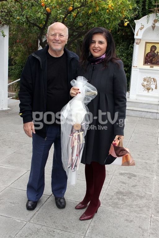 Φαίη Ξυλά – Κωνσταντίνος Γιαννακόπουλος: Το φωτογραφικό άλμπουμ της βάπτισης τους γιου τους