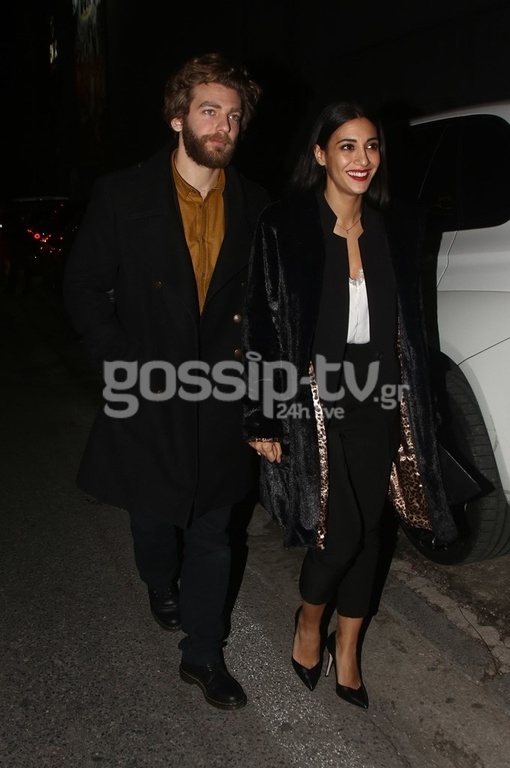 Ευγενία Σαμαρά - Γιάννης Ποιμενίδης: Βραδινή έξοδος για το ζευγάρι 