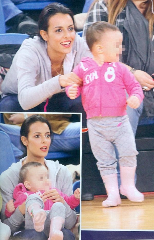 Όλγα Λαφαζάνη: Ευτυχισμένες οικογενειακές στιγμές στο γήπεδο 