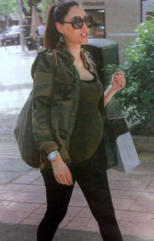  Ιωάννα Μπούκη: Λαμπερή και ευτυχισμένη λίγο πριν τον τοκετό