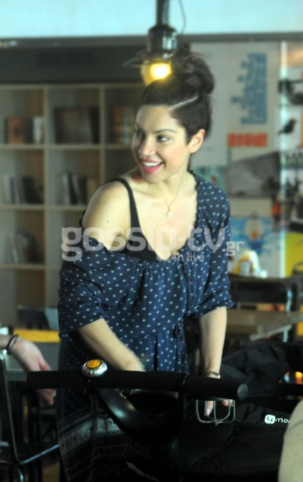 Μαριάντα Πιερίδη: Χωρίς το μωρό της δεν πάει πουθενά! 