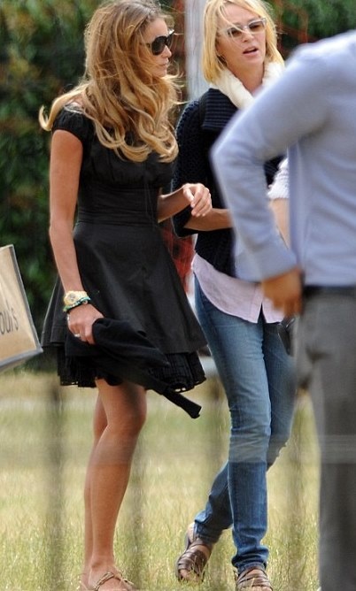 Ο Arpad Busson, η πρώην και η νυν