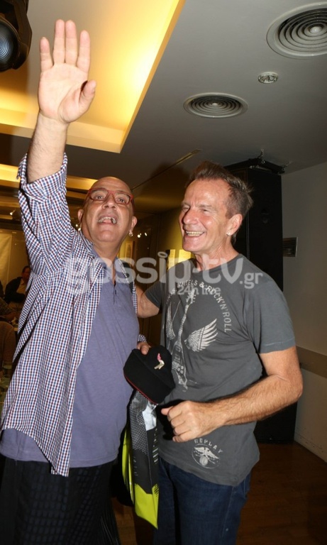 O Βαγγέλης Γερμανός παρουσίασε το βιβλίο του