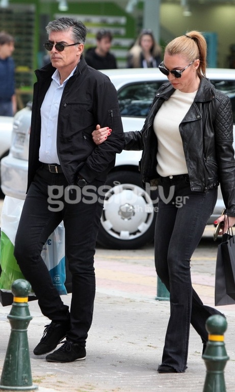 Ευαγγελάτος – Στεφανίδου: Αγκαζέ στην Κηφισιά για ψώνια!