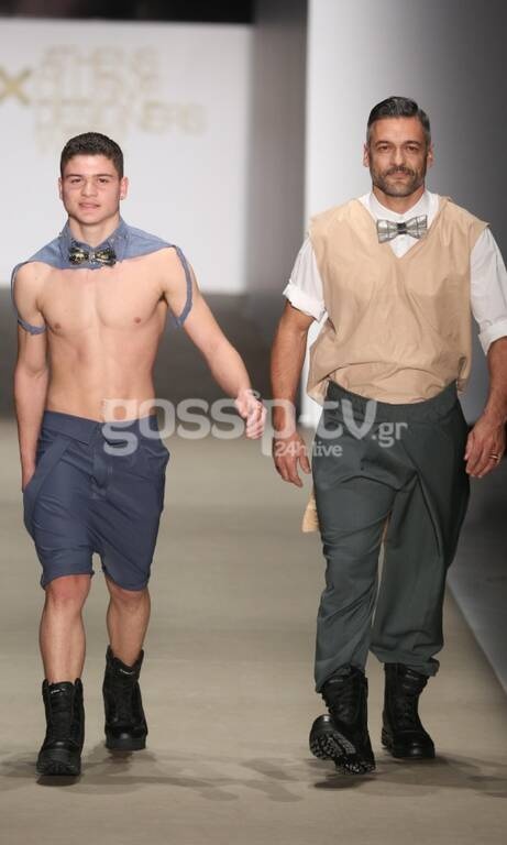 Ο Δημήτρης Στρέπκος, designer του brand Celebrity Skin, στα πλαίσια της 24ης AXDW στο Ζάππειο, παρουσίασε την συλλογή του IMMACULATE CONCEPTION 10