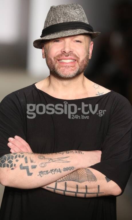 Ο Δημήτρης Στρέπκος, designer του brand Celebrity Skin, στα πλαίσια της 24ης AXDW στο Ζάππειο, παρουσίασε την συλλογή του IMMACULATE CONCEPTION 10