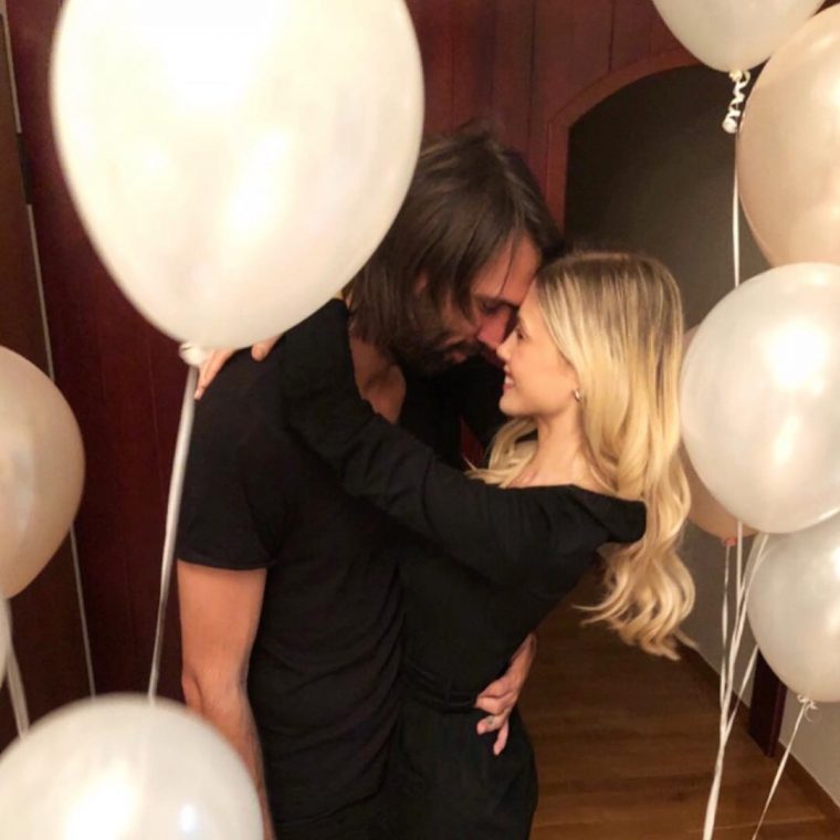 Μια γλυκιά τους στιγμή