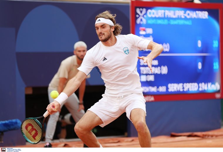ÔÓÉÔÓÉÐÁÓ <br> ÏËÕÌÐÉÁÊÏÉ ÁÃÙÍÅÓ ÐÁÑÉÓÉ 2024 </p><p>TSITSIPAS <br> OLYMPIC GAMES PARIS 2024