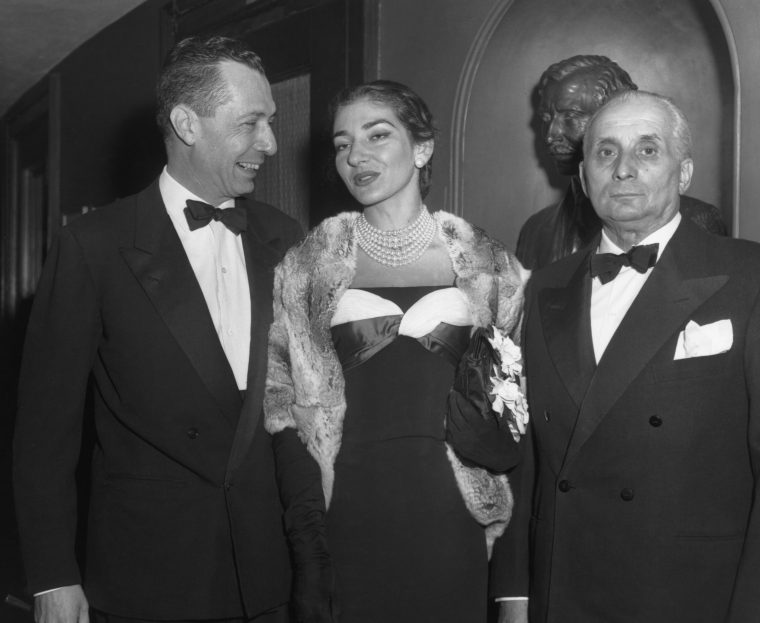 Dorle Soria, Maria Callas, And Battista Menenghini