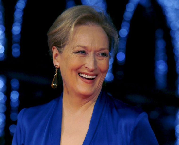 Actress Meryl Streep arrives for the Gala screening of the film 
