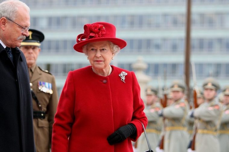 Queen of Britain Elisabeth II visits Slovakia