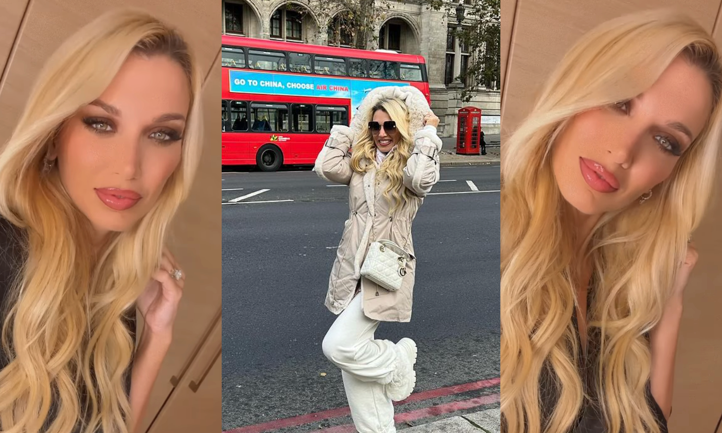 Κωνσταντίνα Σπυροπούλου: Η απόδραση στο Λονδίνο, οι τσουχτερές θερμοκρασίες και τα επικριτικά σχόλια